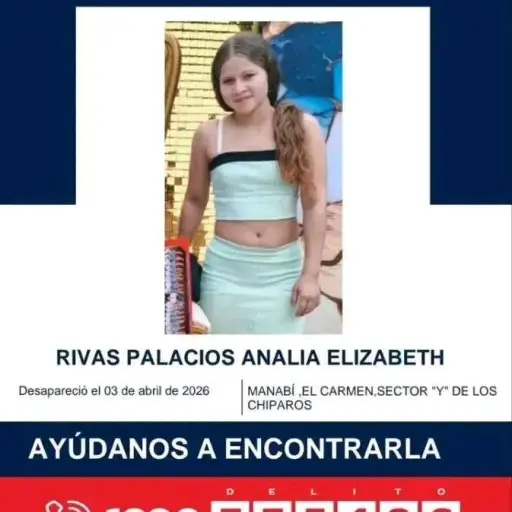 Investigan misteriosa desaparición de adolescente de 14 años en El Carmen