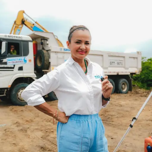 Marcela Aguiñaga rinde versión libre como testigo en el caso Caja Chica
