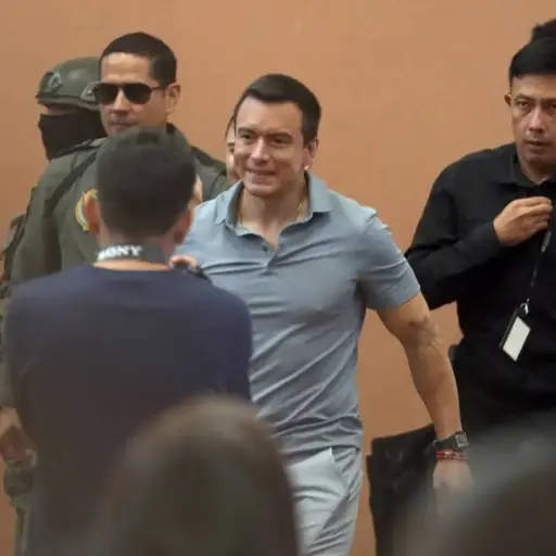 Presidente Daniel Noboa anuncia etapa pacificadora en la lucha contra el crimen organizado