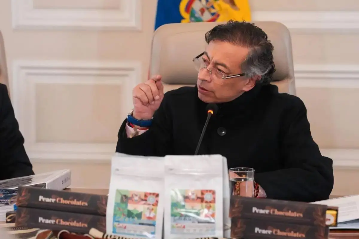 El presidente de Colombia Gustavo Petro., Redes Sociales