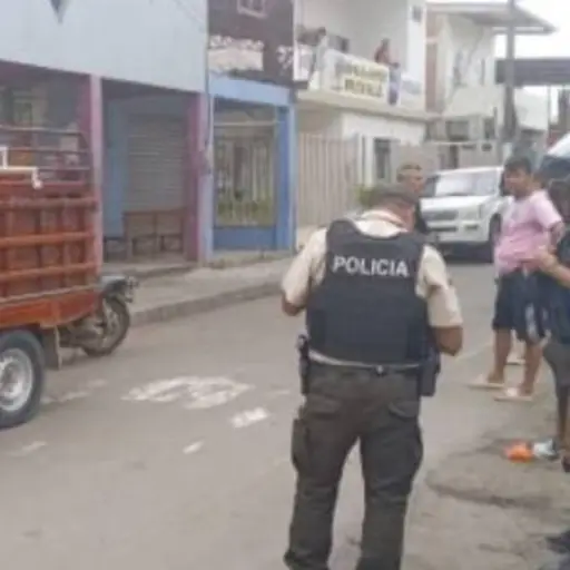 Ciudadano resultó ileso de un ataque armado en la parroquia Boyacá del cantón Chone
