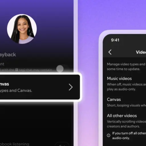 Spotify lanza nuevos controles de vídeo para sus usuarios