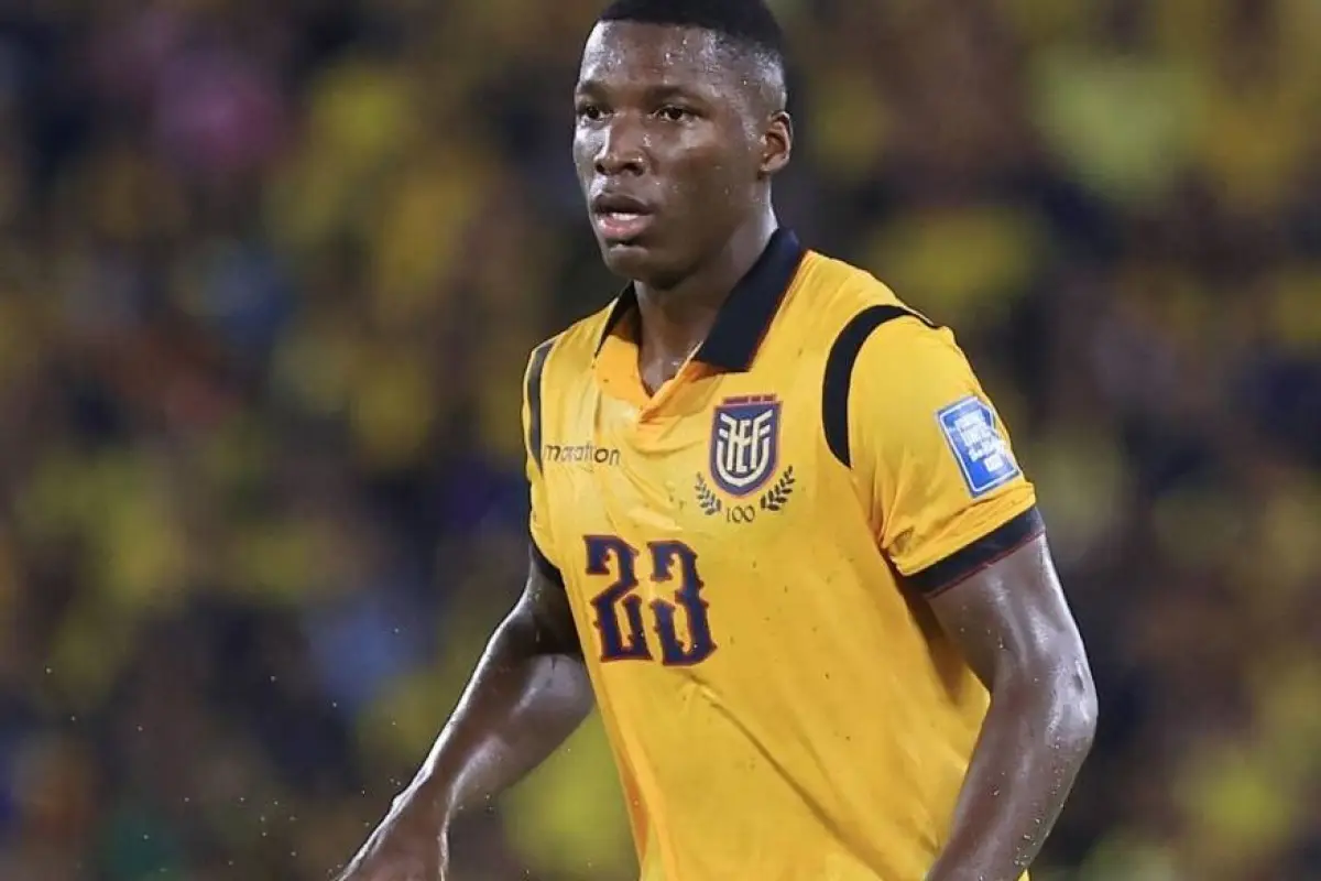 Moisés Caicedo, futbolista ecuatoriano que se perdería el partido inaugural con la Tri., Foto: Archivo