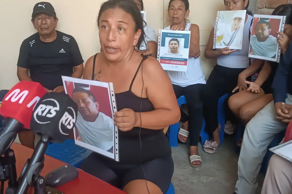 Familiares de tripulación desaparecida cuestionan versión de Capitanía sobre posible ilegalidad