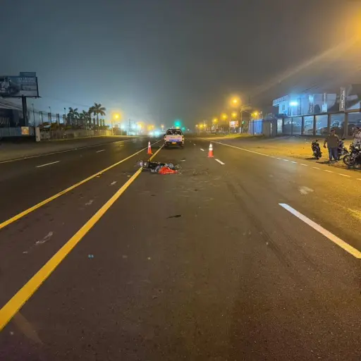 Pareja muere en accidente de tránsito en la vía Quevedo y deja dos hijos en la orfandad
