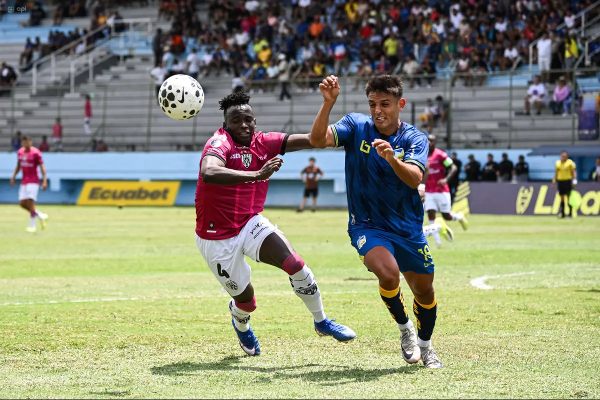 En la fecha pasada Delfin SC perdió ante Independiente del Valle en el Jocay., API