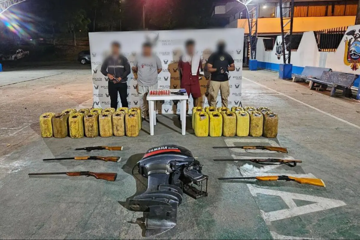 Quinindé cae alias “El Comerciante” y revelan arsenal que operaba en la zona