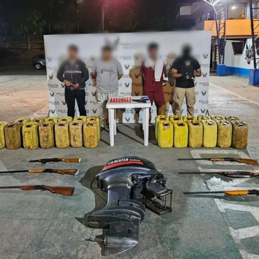 Quinindé: cae alias “El Comerciante” y revelan arsenal que operaba en la zona