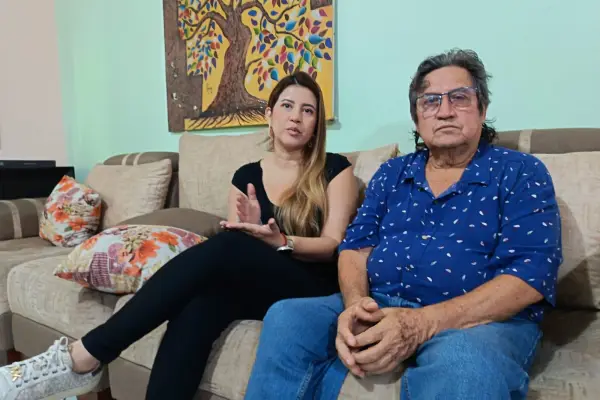 Lesly y su padre Ramiro comparten el periodismo como profesión. ,Diario Centro