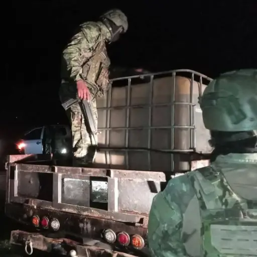 Decomisan 270 galones de combustible sin permisos durante operación en Taisha