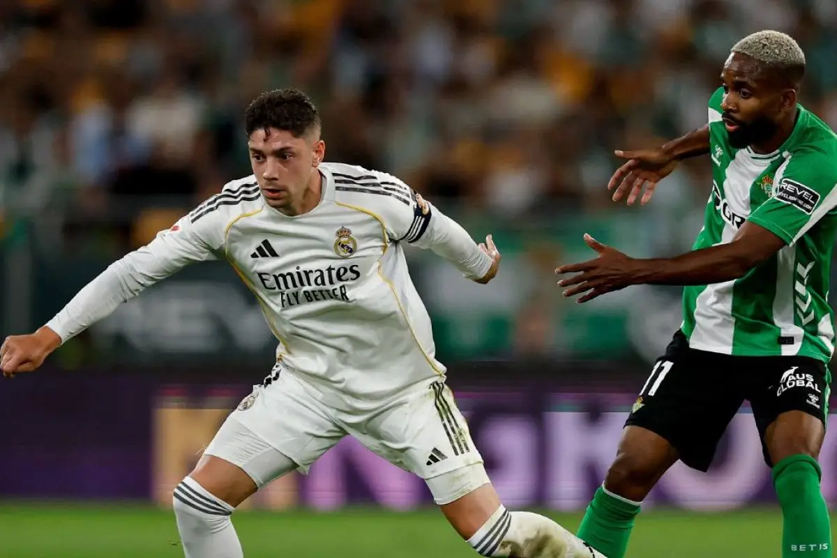 Real Madrid iguala con Real Betis y se aleja del título en la Liga española