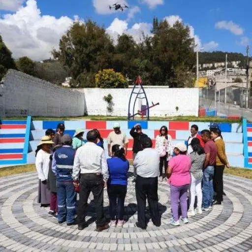 Quito: barrios de El Condado recuperan espacios públicos con nuevas obras comunitarias