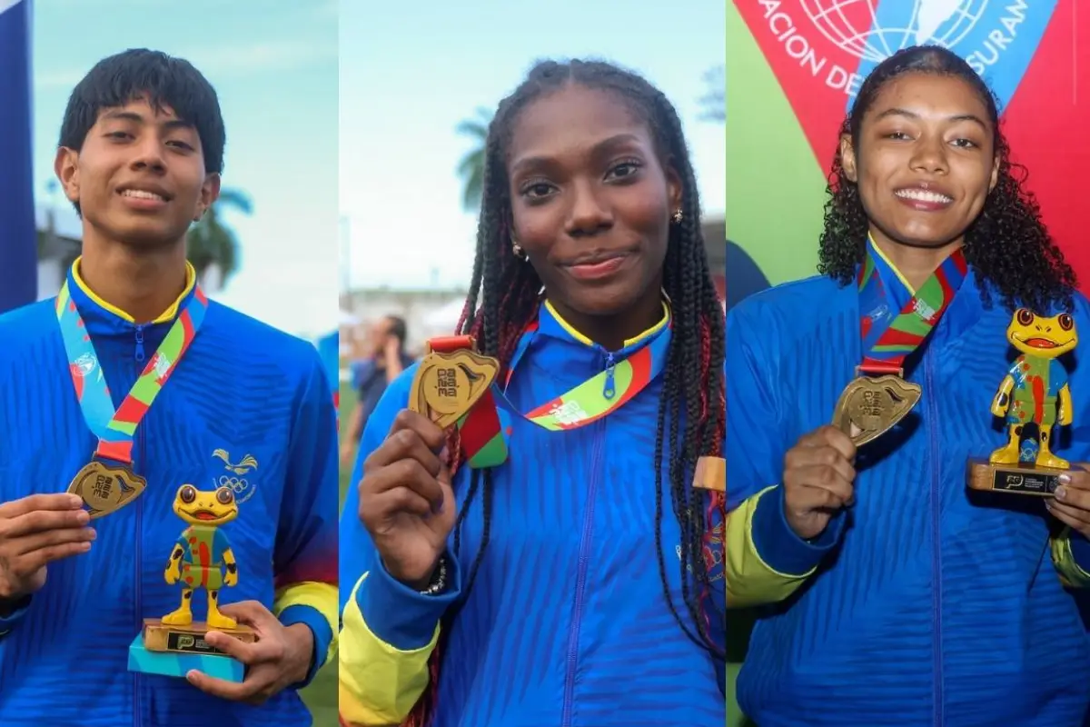 Jhonny Mejía, Mayte Caicedo y Katherin Perea lograron medalla de oro