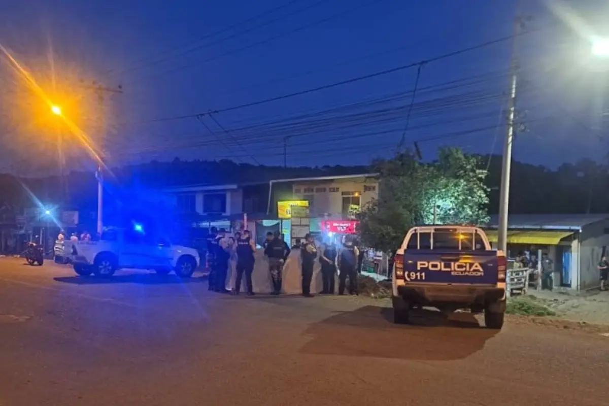 Asesinan a guía penitenciaria en las inmediaciones de la cárcel de El Rodeo en Portoviejo, provincia de Manabí.