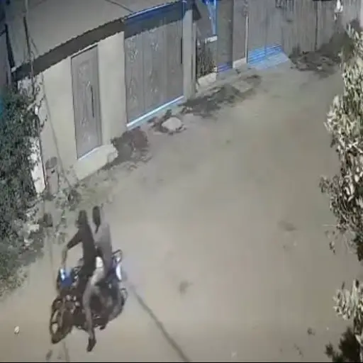 Dos hombres en moto que dispararon contra una vivienda, en Jaramijó, quedaron grabados