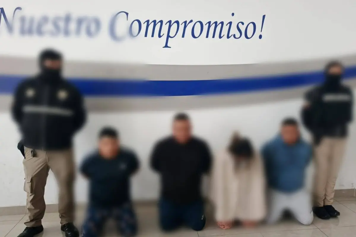 Quito operativo policial deja detenidos por presunta extorsión en el norte de la ciudad