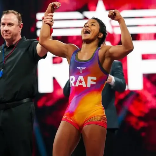 Lucía ‘La Tigra’ Yépez sube a 57 kg para enfrentar a Cameron Guerin en Real American Freestyle