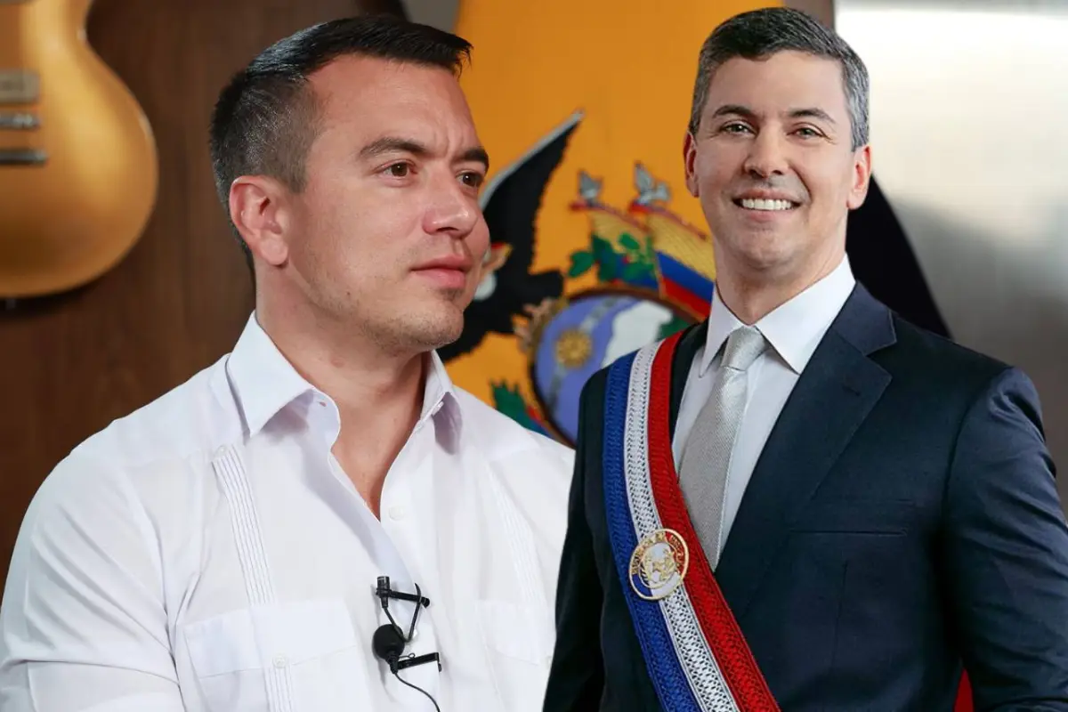 Daniel Noboa recibirá al presidente Santiago Peña para fortalecer la seguridad y el comercio.