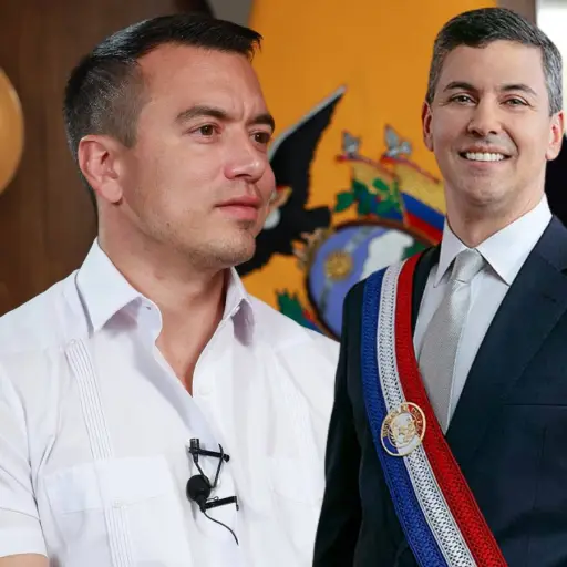 Daniel Noboa recibirá al presidente Santiago Peña para fortalecer la seguridad y el comercio