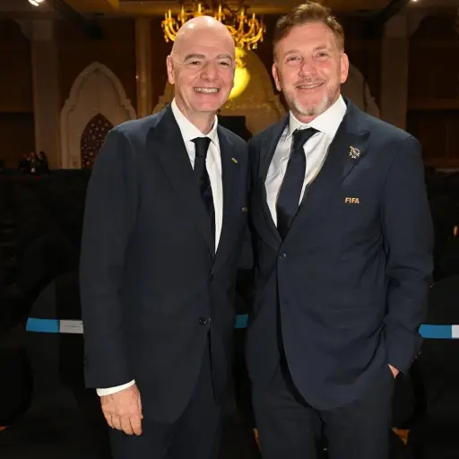 Presidentes de FIFA y Conmebol se reúnen con Daniel Noboa en el Palacio de Carondelet este 23 de abril  