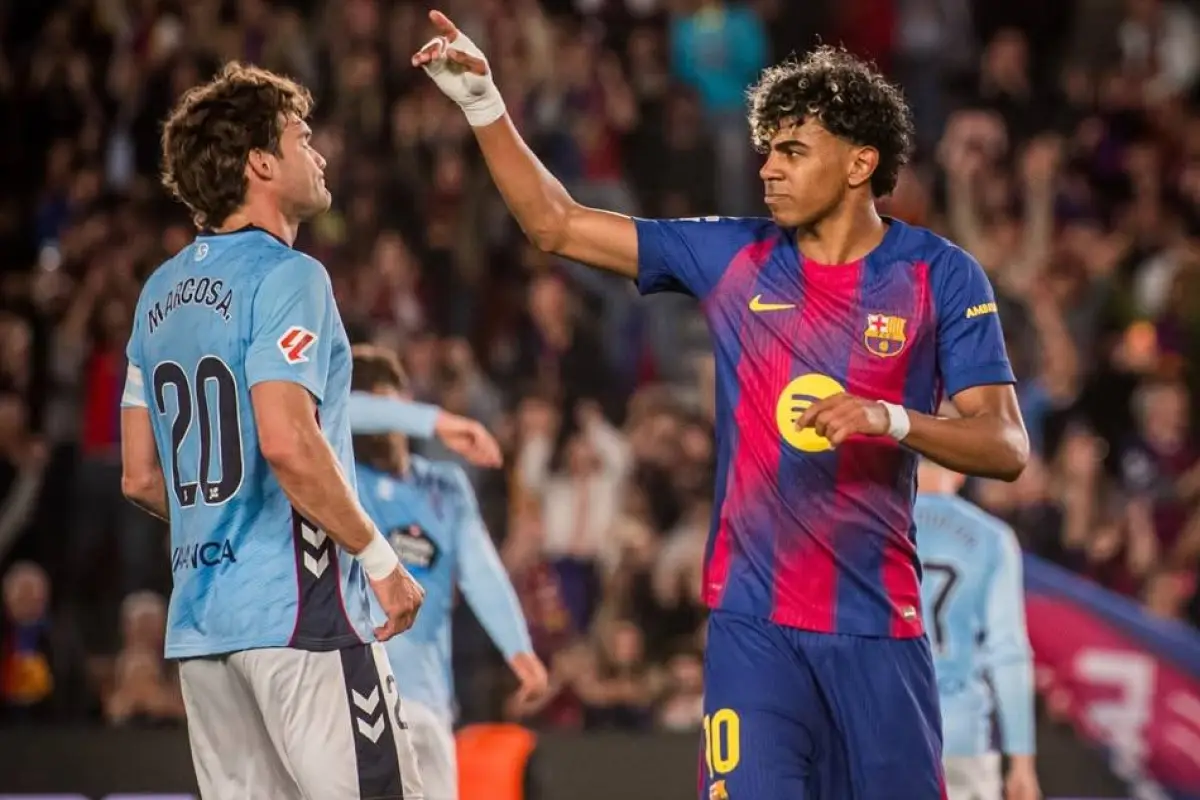 Lamine Yamal marcó el gol del triunfo de FC Barcelona