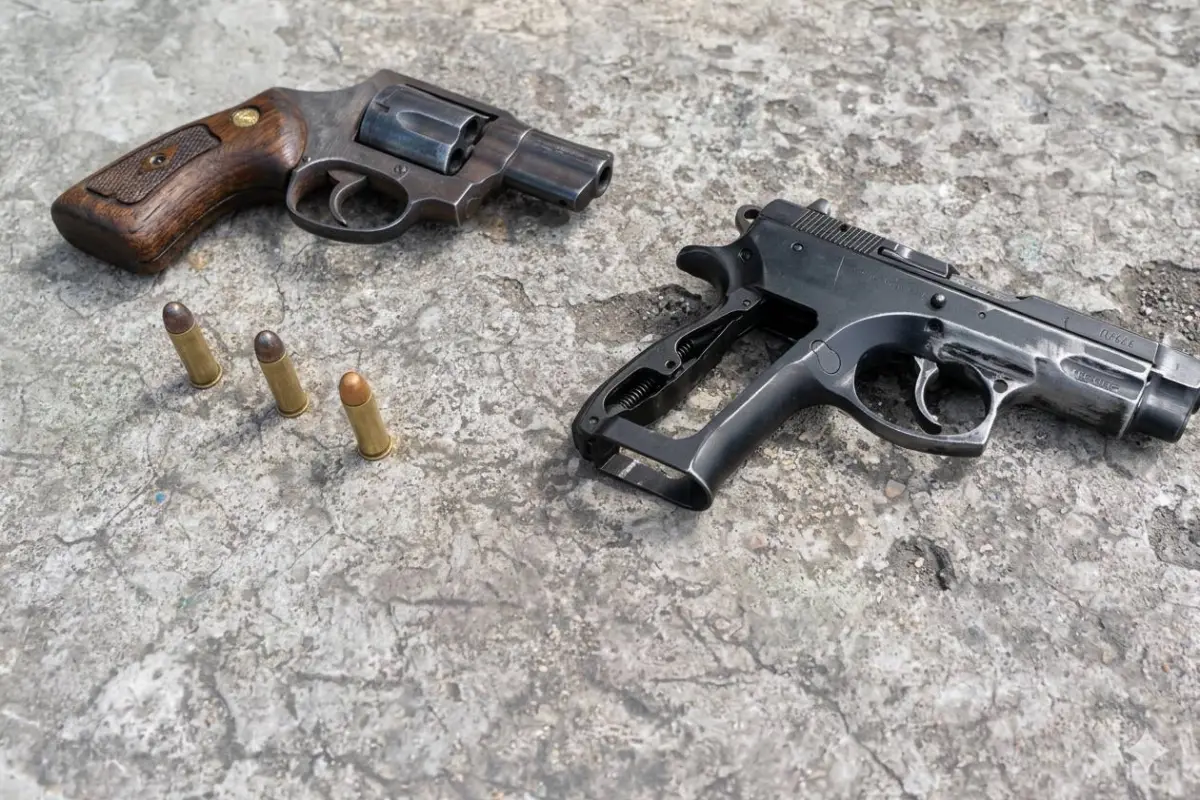 Dos armas de fuego fueron decomisadas durante uno de los operativos., Policía Nacional