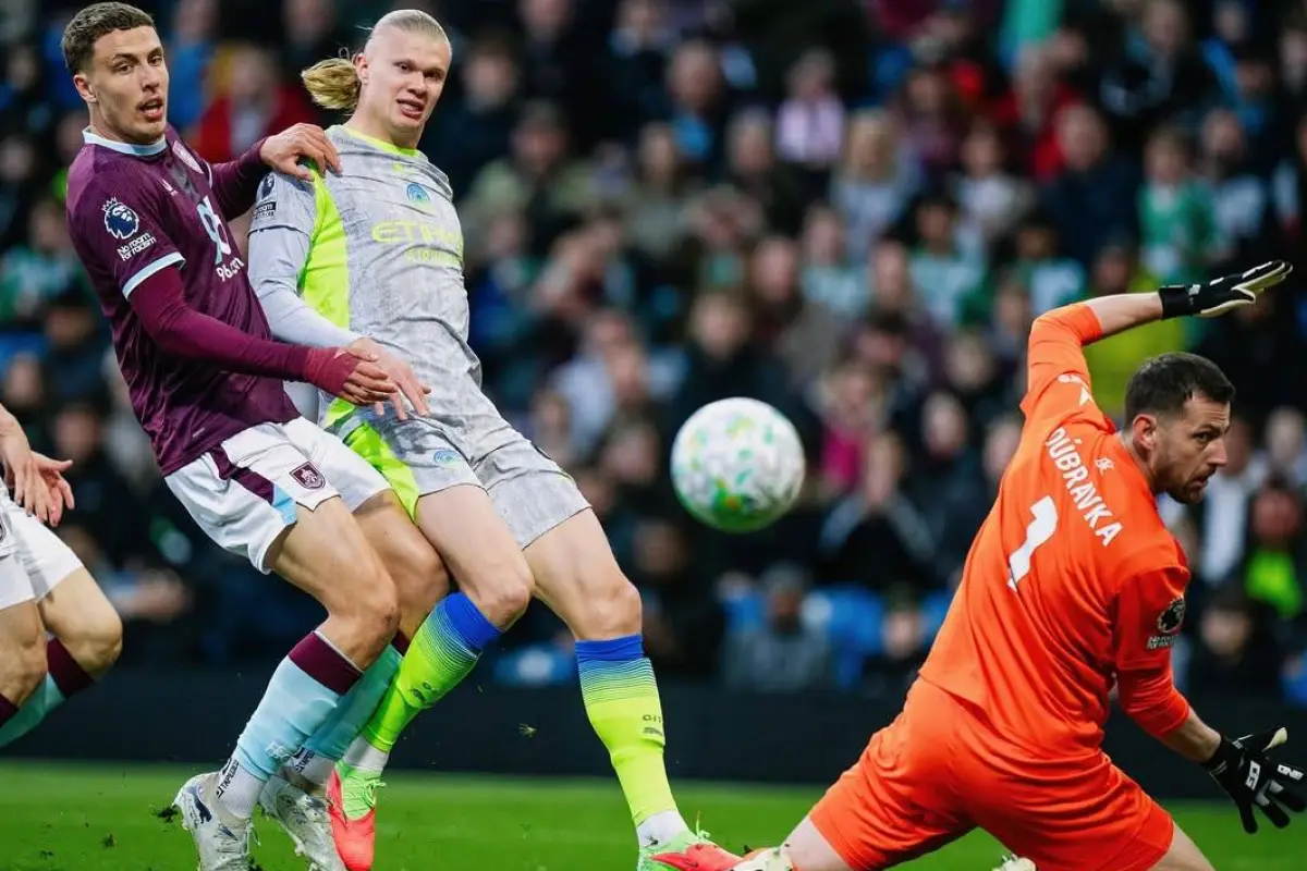 El noruego Erling Haaland marcó el gol del triunfo de Manchester City