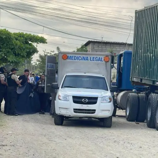 Así se llamaba el chofer de tráiler que fue asesinado cuando iba a iniciar su jornada de trabajo en Manta