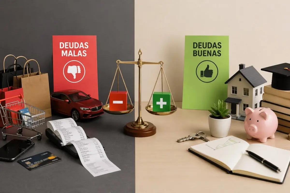 Cómo identificar deudas útiles y riesgosas en la gestión financiera del hogar., Inteligencia Artificial. 