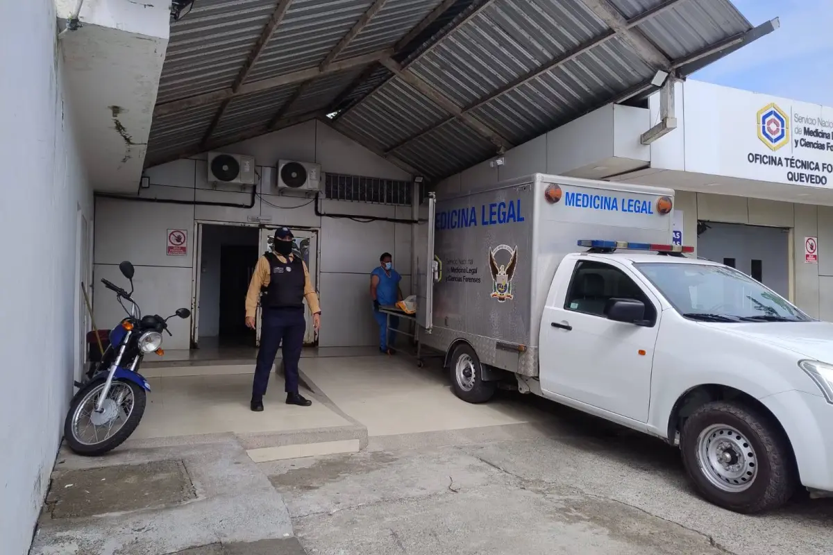Los cuerpos fueron llevados a la morgue., Cortesía
