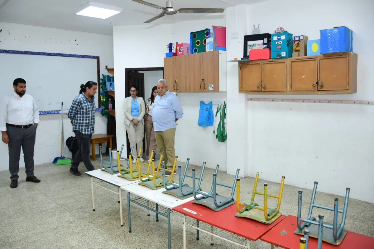 El plantel Juan Montalvo, adscrito a la ULEAM, recibirá mantenimiento previo al inicio de las clases el 4 de mayo de 2026. , El Diario