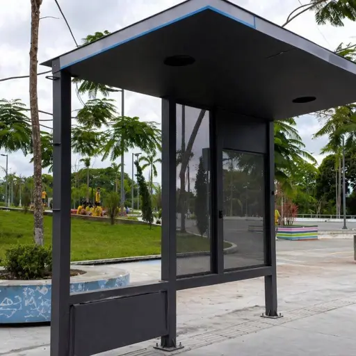 Santo Domingo instalará 43 paradas inteligentes con tecnología y seguridad para frenar el vandalismo 