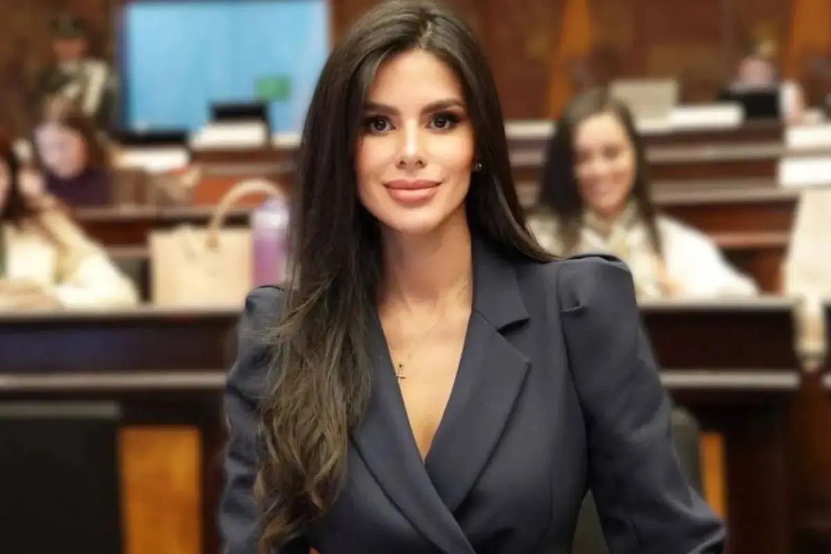 La asambleísta de ADN Diana Jácome., IG: dianajacome32