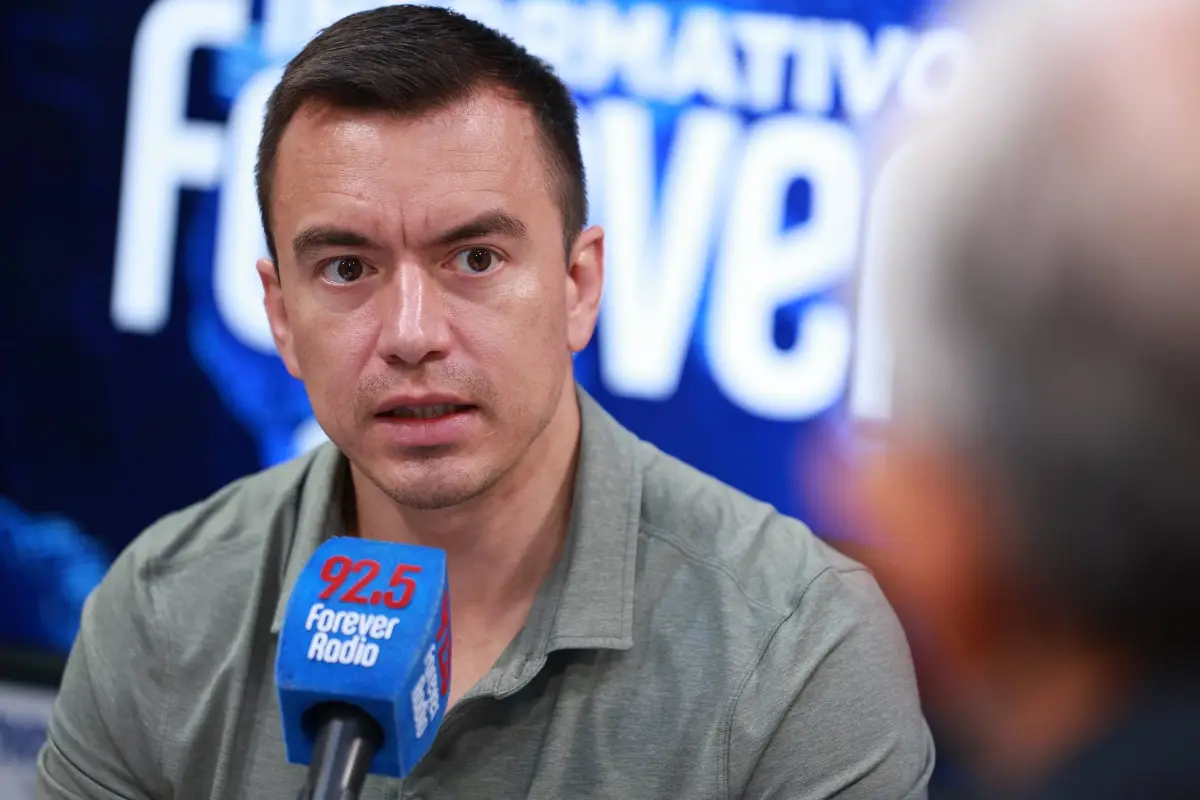 Daniel Noboa revela falta de cooperación de Colombia en seguridad y energía.