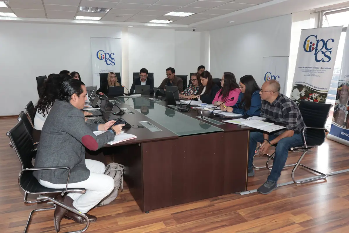 Comisión Ciudadana para el Concurso de Méritos y Oposición para la Selección y Designación de la Primera Autoridad de la Fiscalía General del Estado, en el CPCCS., Archivo/API/Henry Lapo