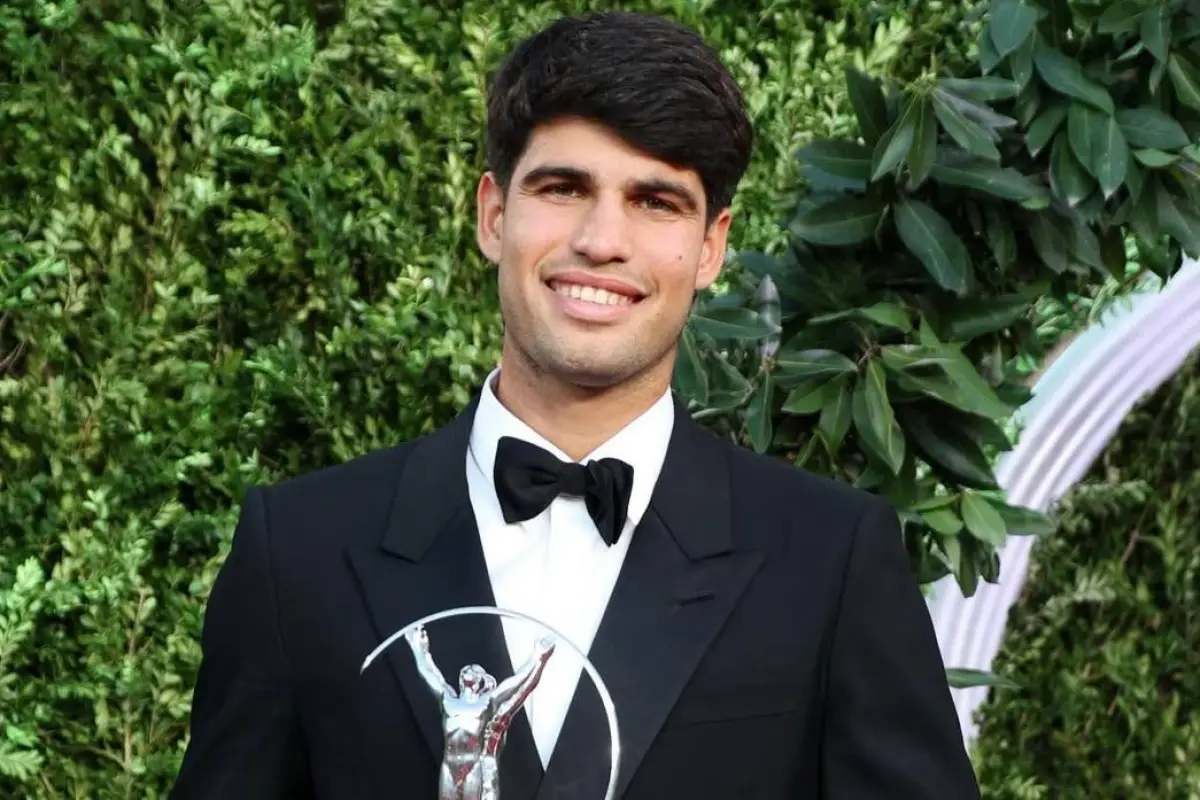El tenista español Carlos Alcaraz gana el Laureus al Mejor Deportista Masculino 2025