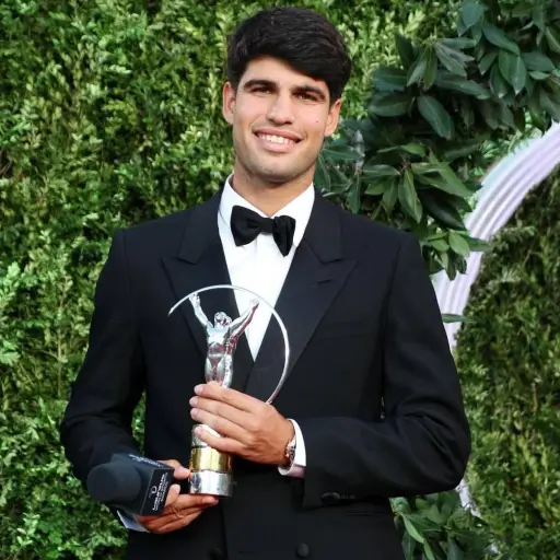 Carlos Alcaraz gana el Laureus al Mejor Deportista Masculino 2025 en la gala de Madrid  