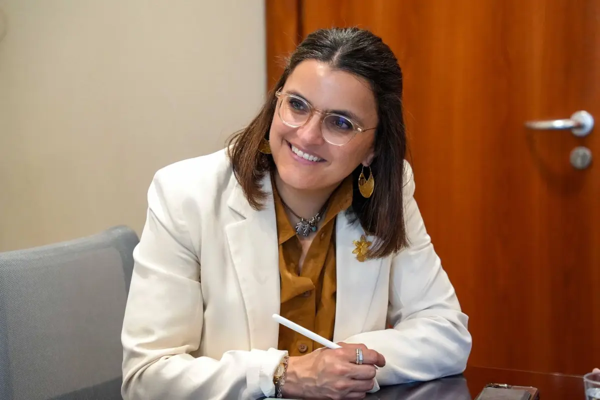 La vicepresidenta María José Pinto. , X: @Vice_Ec