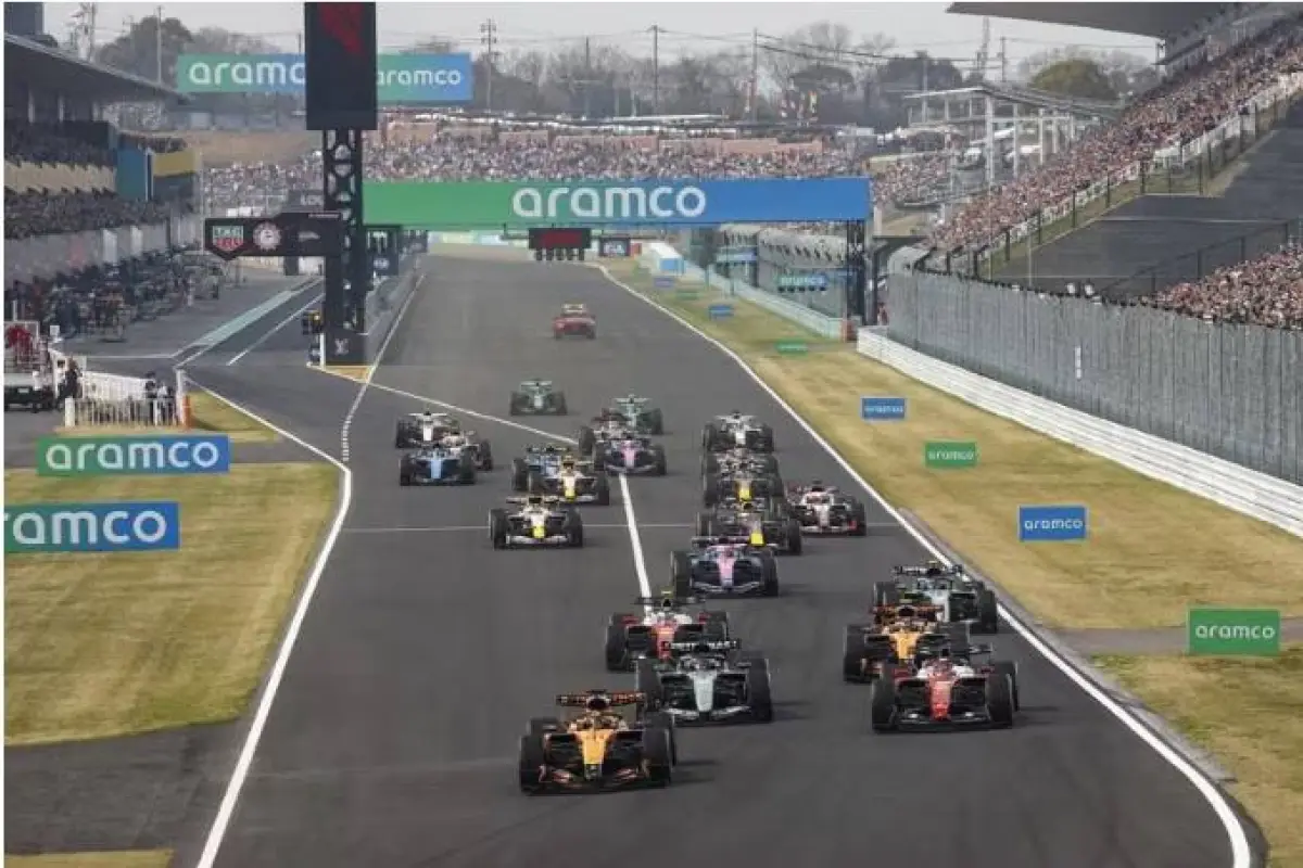 Los pilotos durante el Gran Premio de Japón., Europa Press.