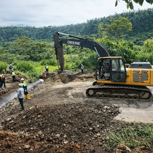 En la vía Alóag–Santo Domingo se deberán reemplazar 115 alcantarillas en tres años