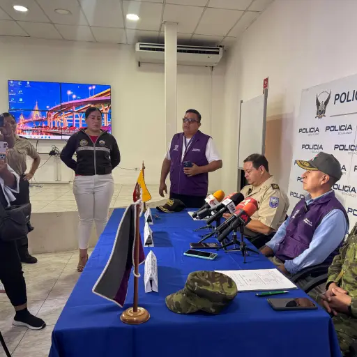 Santo Domingo de los Tsáchilas registra reducción del 20% en muertes violentas, según autoridades