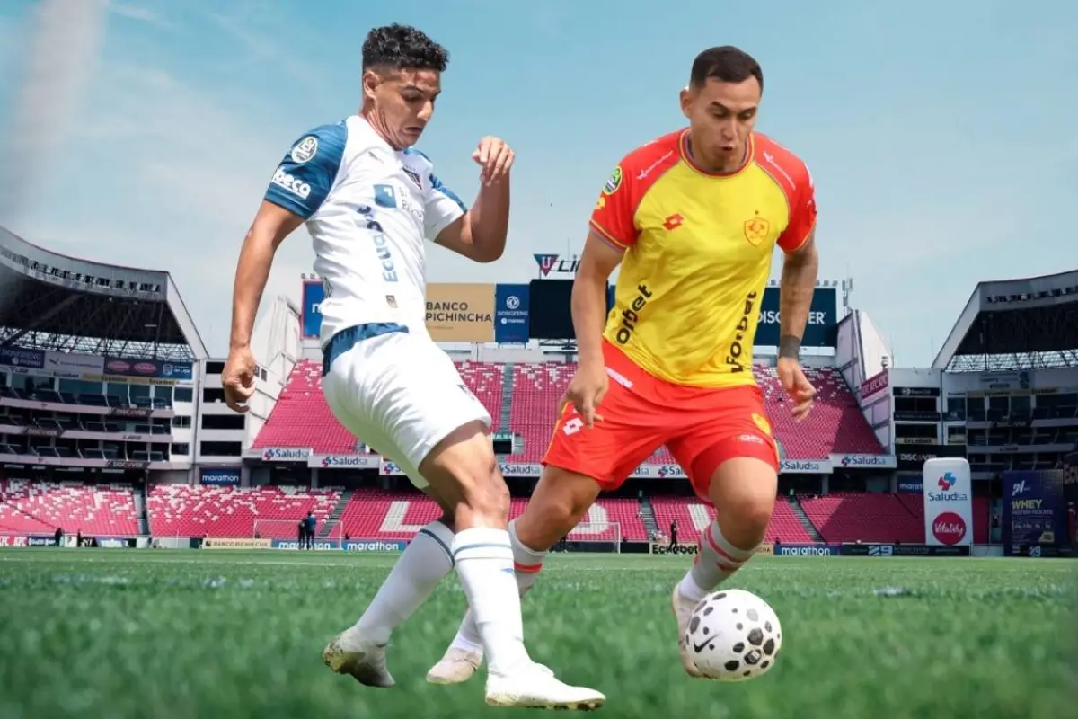 Liga de Quito y Aucas juegan este miércoles en el estadio Rodrigo Paz