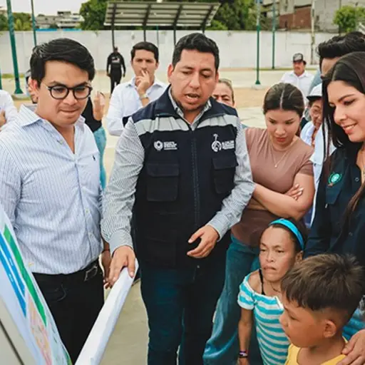 Municipio de Guayaquil reporta avances en obra de parque El Prado en La Prosperina