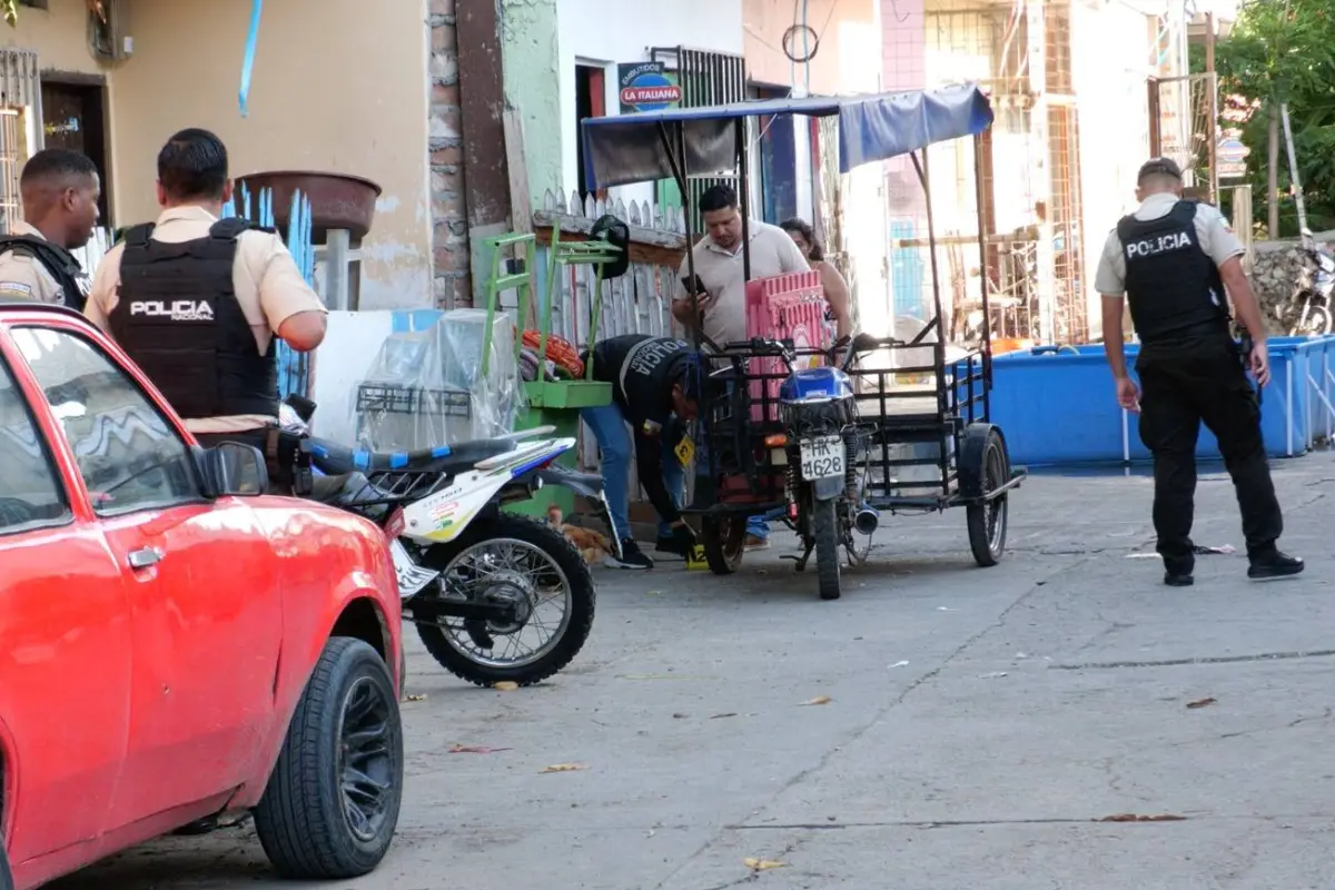 Ataque armado deja un fallecido en Manta la tarde del 21 de abril