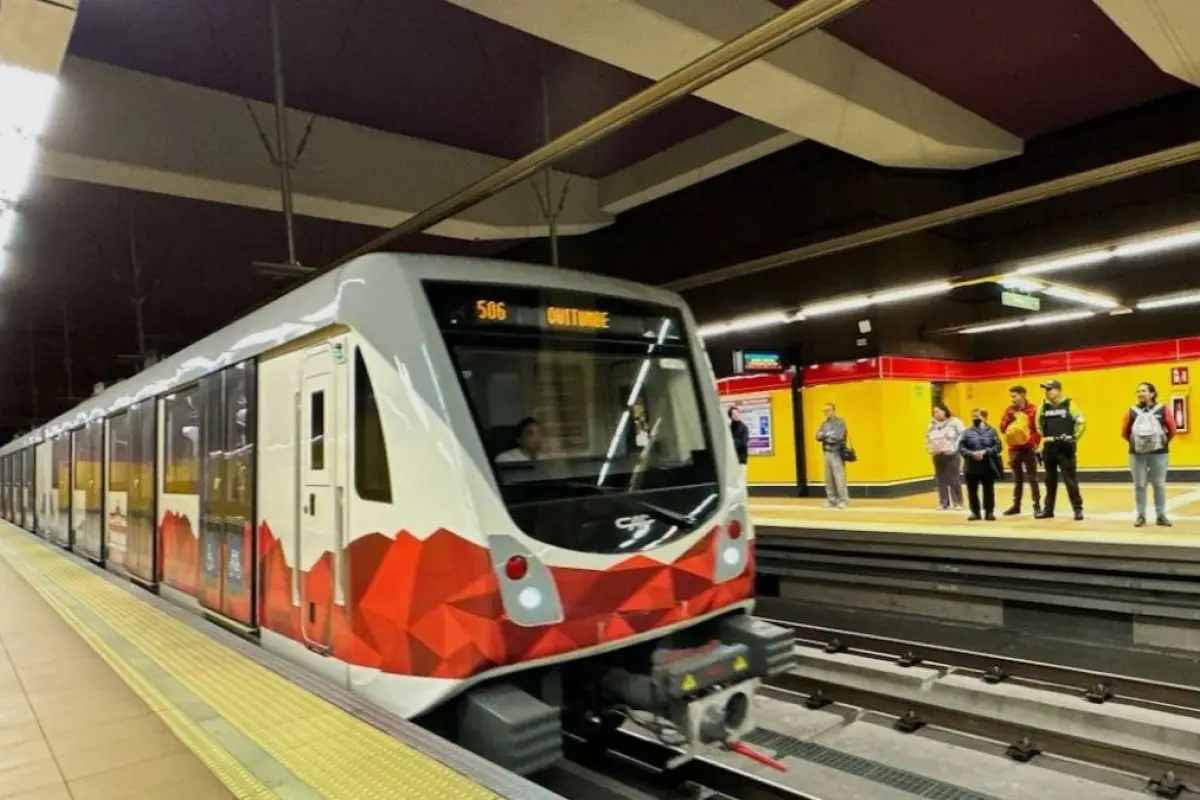 Una falla técnica en la estación Quitumbe causó paralización del Metro de Quito.