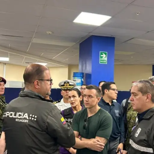 El Presidente Daniel Noboa y John Reimberg encabezan allanamientos en oficinas de CNEL a escala nacional