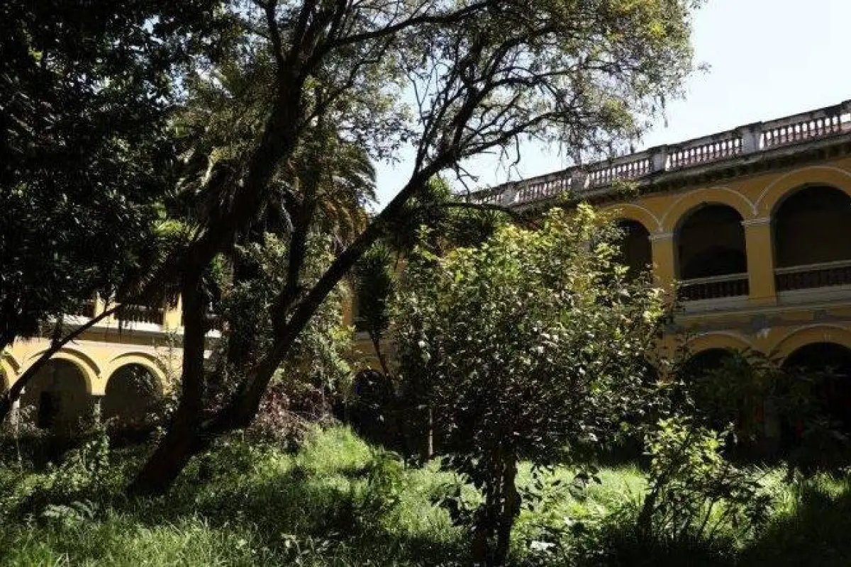 Así lucen las instalaciones del antiguo hospital San Lázaro., Cortesía
