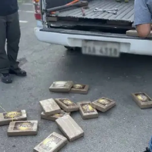 Más de 200 kilos de cocaína eran transportados en compartimentos secretos en Durán