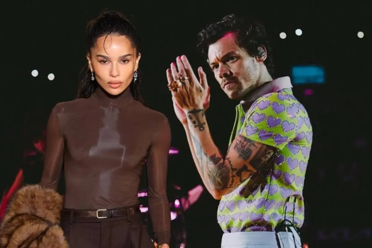 Harry Styles y Zoë Kravitz están juntos desde agosto pasado.
