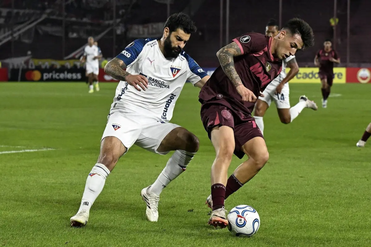 El partido se jugó en el estadio La Fortaleza en Argentina. , X: @clublanus
